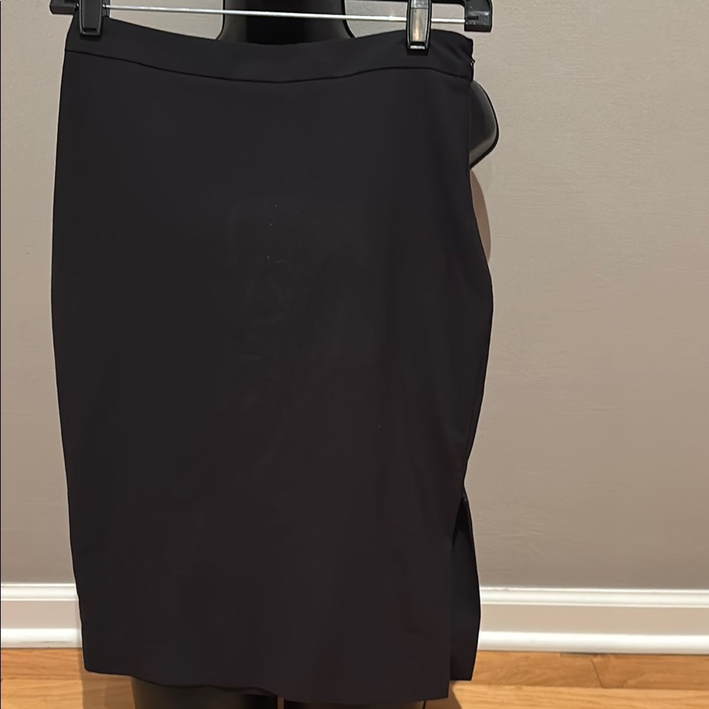 Banana Republic Black Pencil Skirt with Side Slit